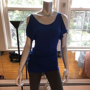 Express flutter sleeve shirt